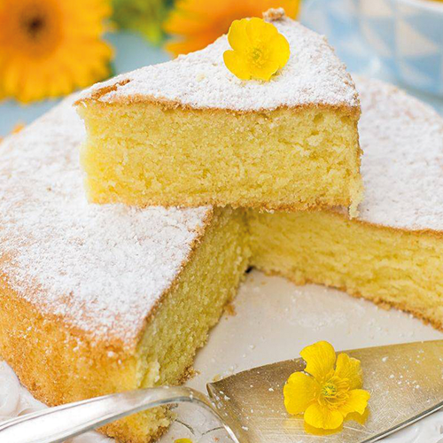Pan di spagna preparato con Mix Taleo