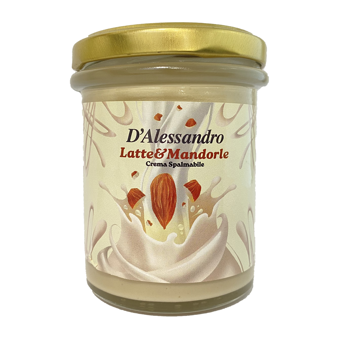 Crema spalmabile Latte&mandorle 220gr