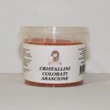 Cristallini colorati 90g arancione