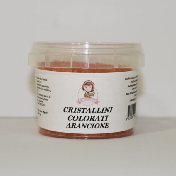 Cristallini colorati 90g arancione