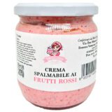 Crema Spalmabile ai Frutti Rossi Crunchy 400g