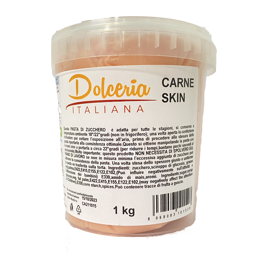 Pasta di zucchero carne