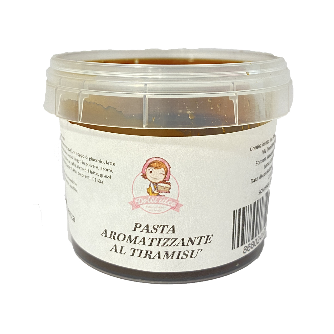 Pasta aromatizzante al tiramisù