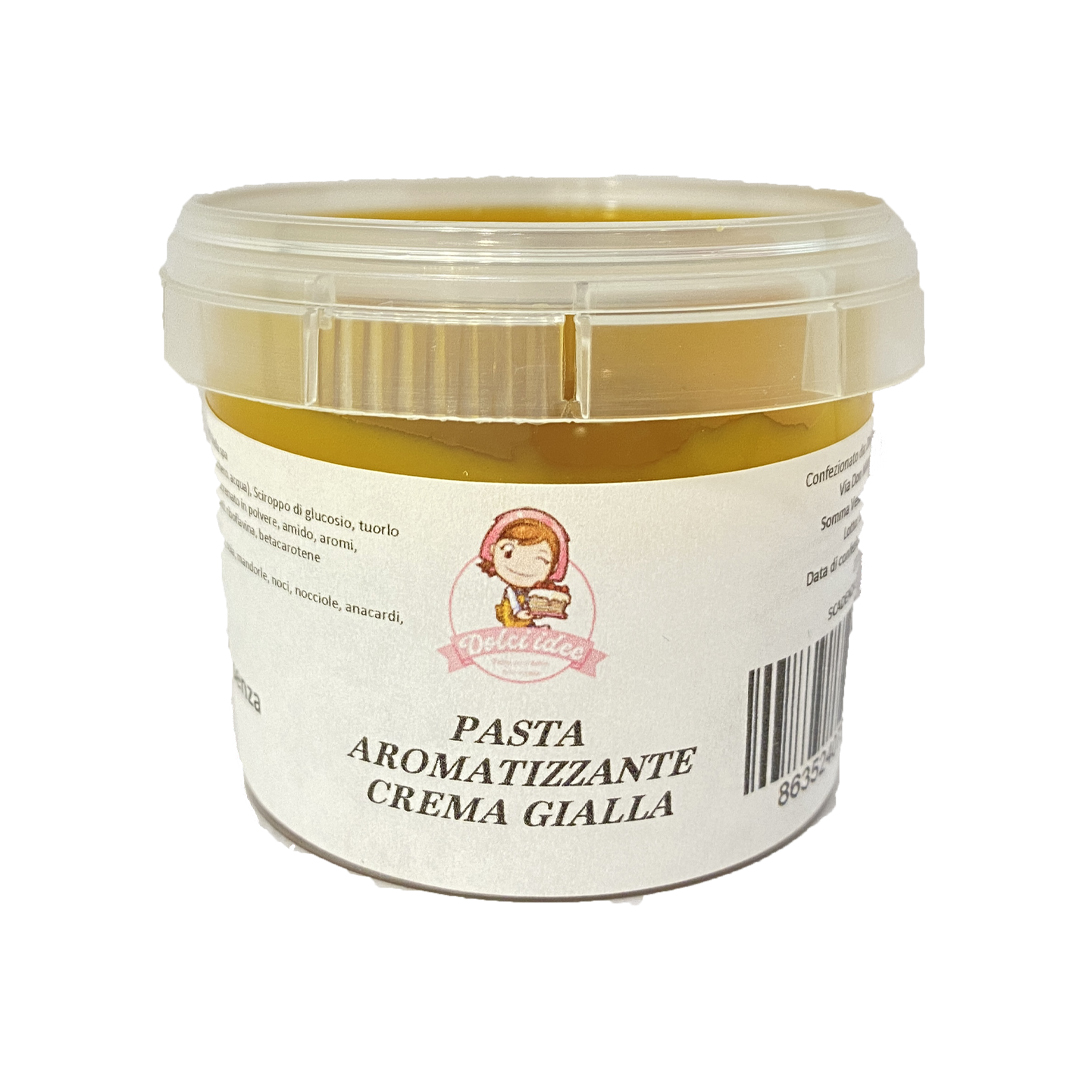 Pasta aromatizzante crema gialla