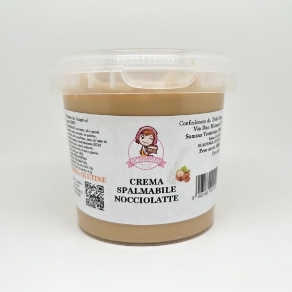 Crema spalmabile al nocciolatte da 400g