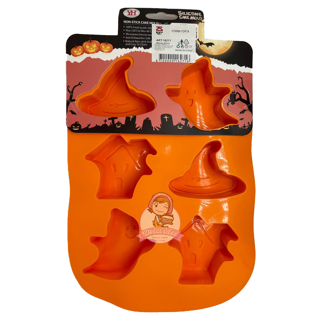 Stampo Silicone Halloween assortiti - immagine 2