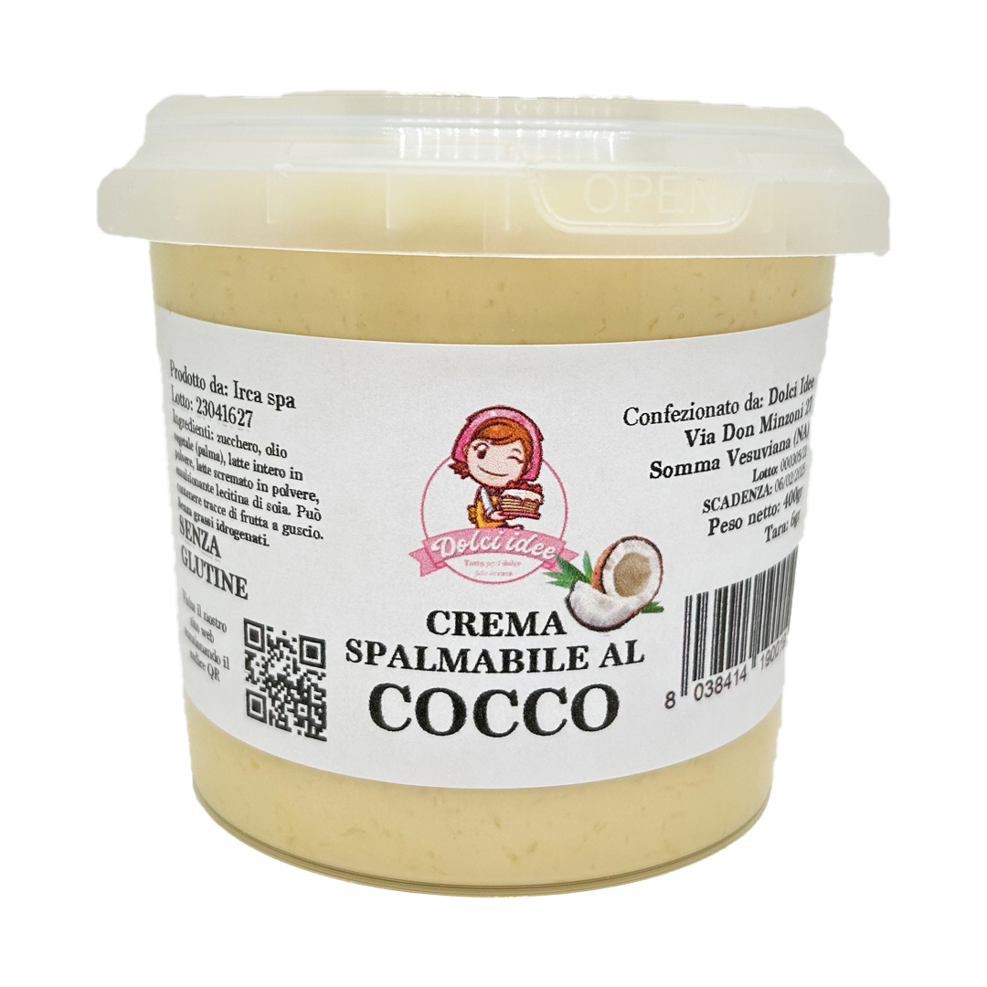 Crema Spalmabile al cocco 400 grammi
