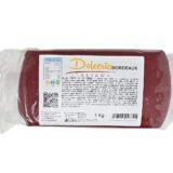 Pasta di zucchero bordeaux